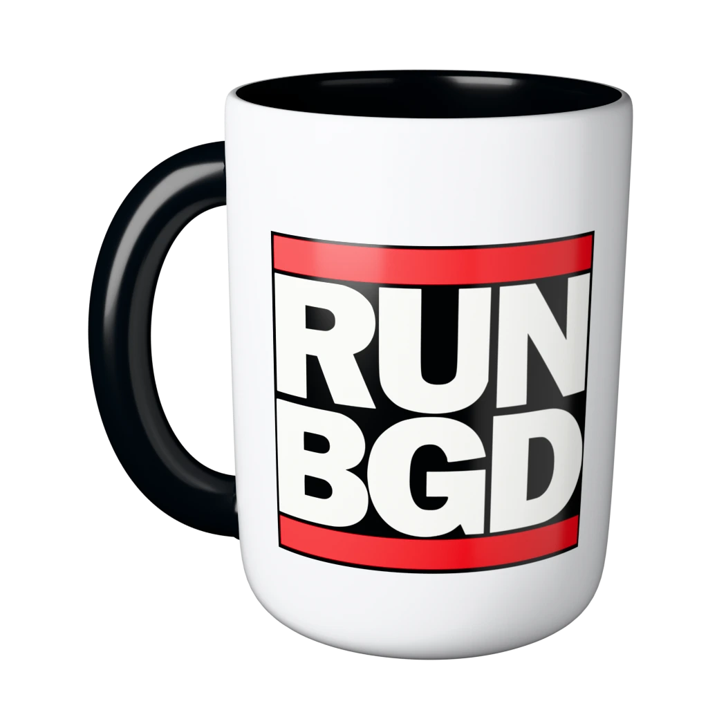 RUN BGD Mug