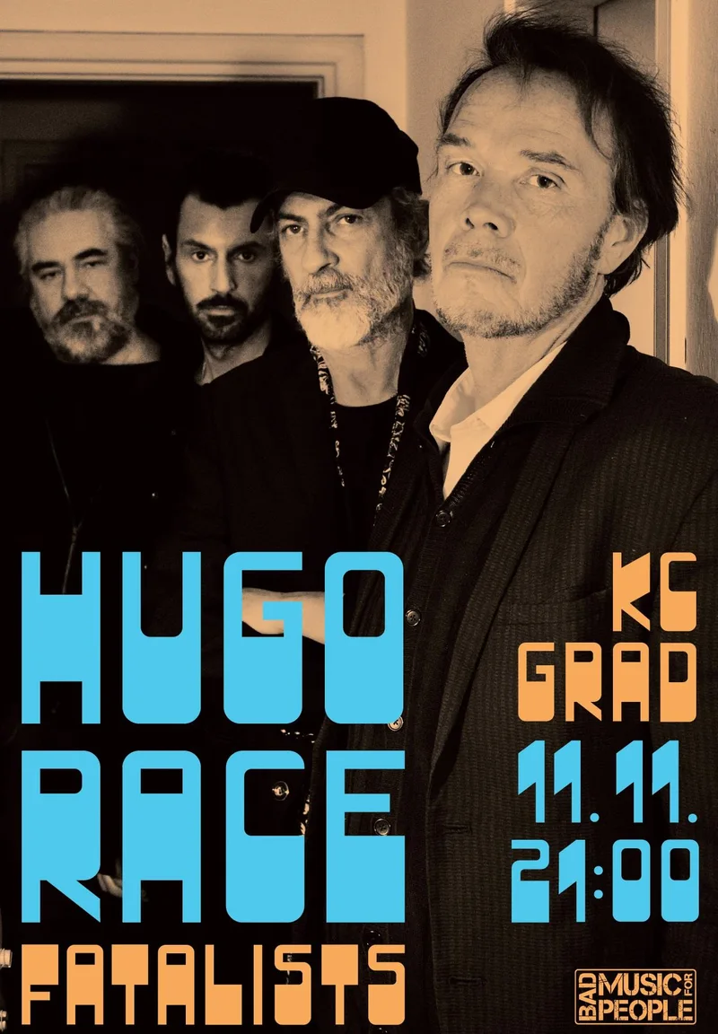 Hugo Race Fatalists — poster