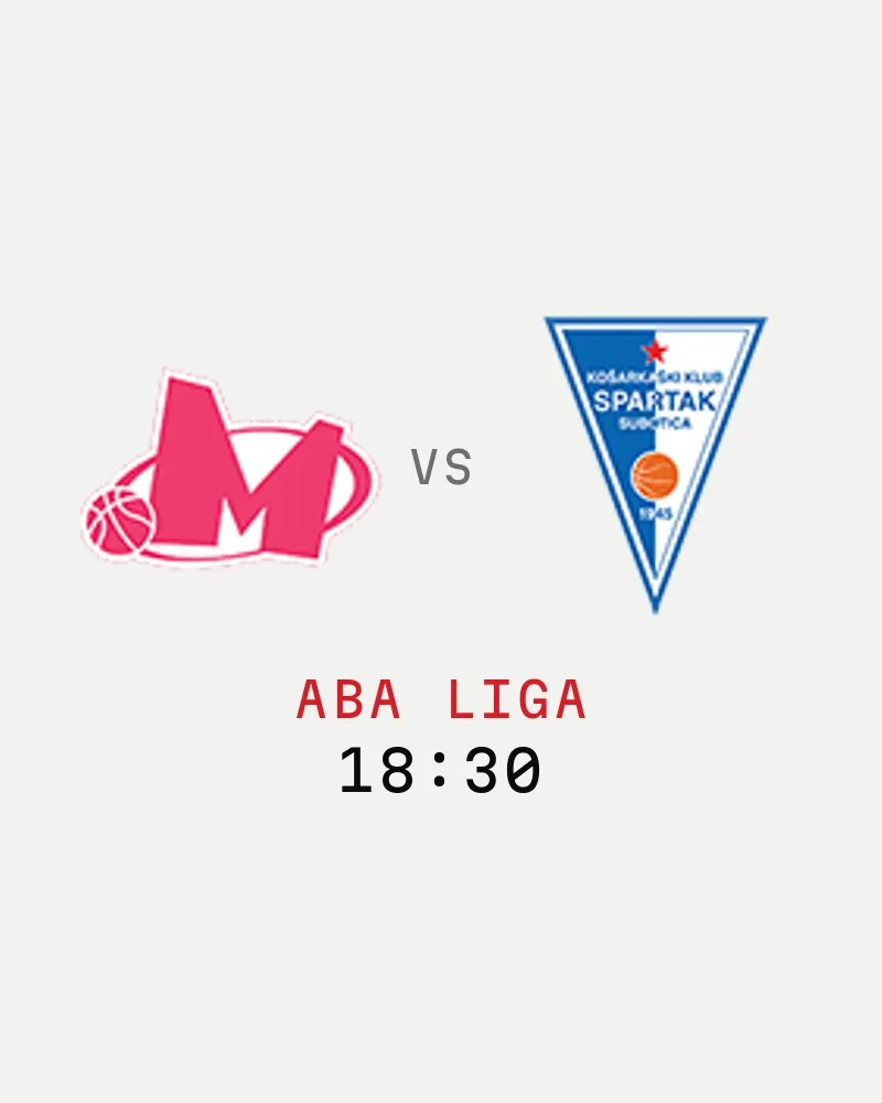 Mega vs Spartak Office Shoes (ABA liga) — poster