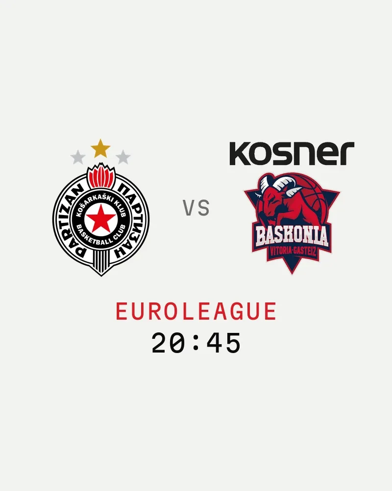Partizan vs Baskonia (EuroLeague) — poster